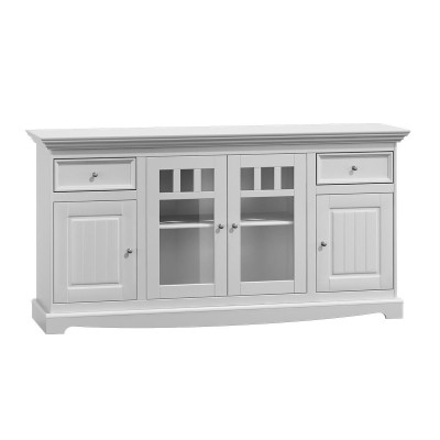 Classic dresser country house sideboard white buffet cabinet living room