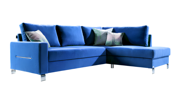 U-shaped convertible sofa