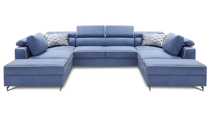 U-shaped bench Nova with bed function