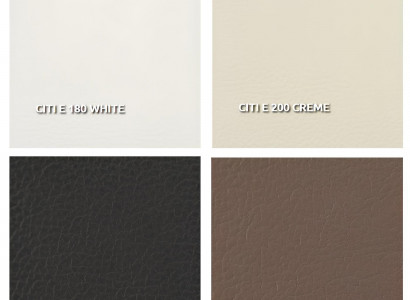 Modern corner sofa with pattern, upholstered in 100% leather