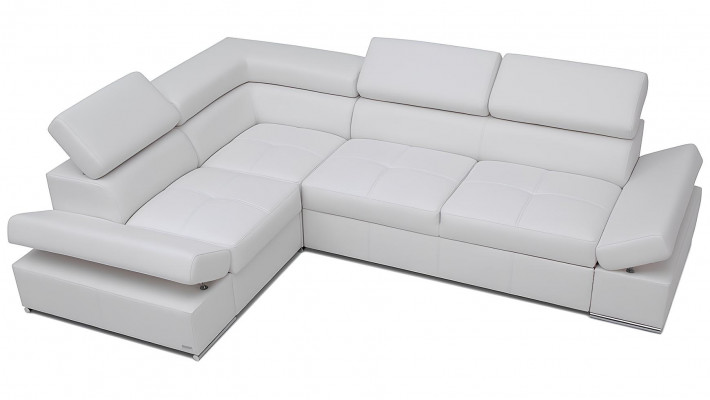Modern corner sofa 100% leather