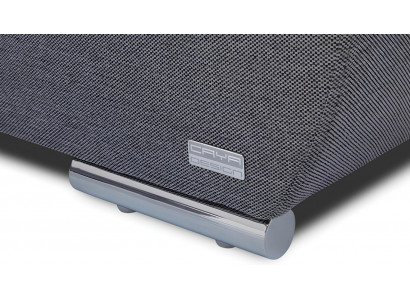 Modern corner sofa with bed and storage space