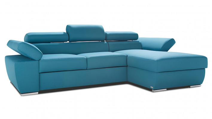 Modern corner sofa with bed function