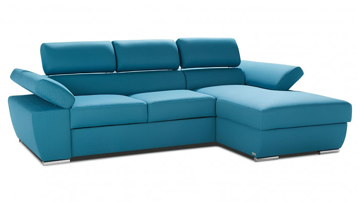 Modern corner sofa with bed function