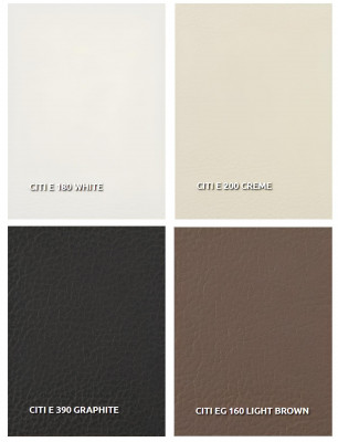 100% Italian leather, modern design, black sofa for two people