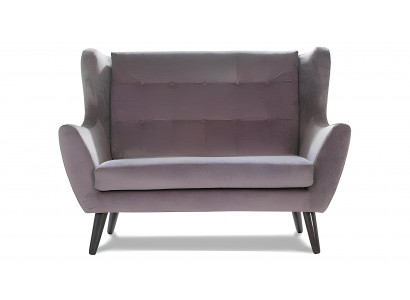 Modern gray sofa 3+1 seats