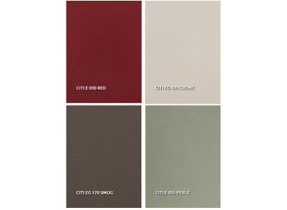 Designer bench for 2.5 people with bed function made of 100% new Italian leather