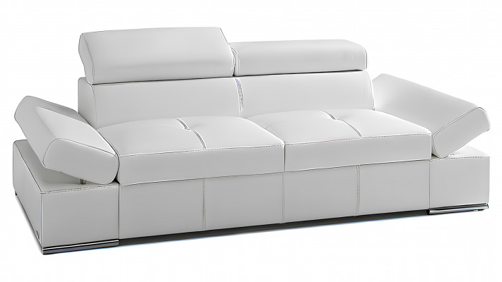 Multi-purpose sofa made of 100% Italian leather