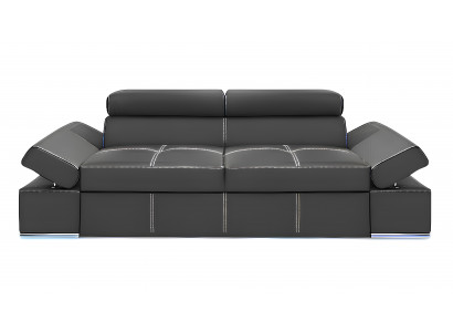 Modern 2.5-seater sofa with bed function