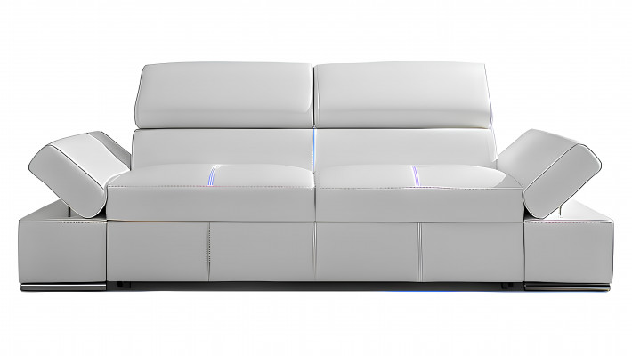 Modern 2.5-seater sofa with bed function