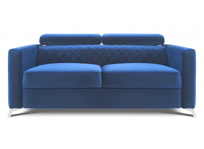 Modern double sofa blue