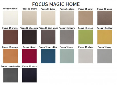 Modern bench 2.5+1 with bed function and fabric