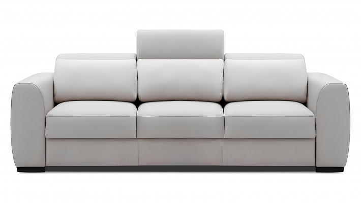 Modern 2.5-seater sofa with bed function