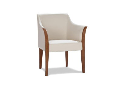 Relex table with upholstery