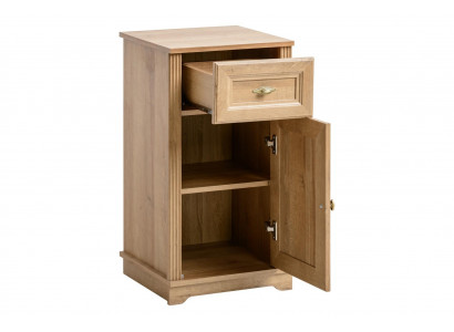 Standalone bathroom cabinet, oak, wall cabinet