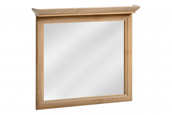 Wooden mirror with frame 85x76cm