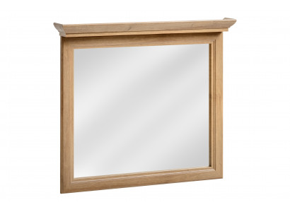 Wooden mirror with frame 85x76cm