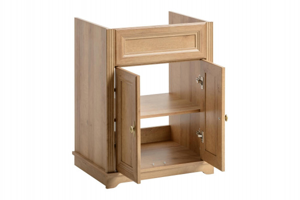Bathroom furniture set with sink under 60 cm