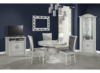 Corner display cabinet of luxury glass