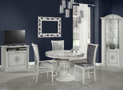 Corner display cabinet of luxury glass