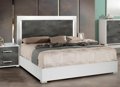 Luxury hotel bed with nightstands 3 pieces