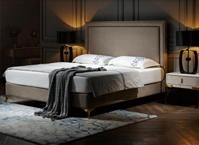 Double bed, bed, matrimonial bed, design, luxury, plush bed, designer bed, leather beds