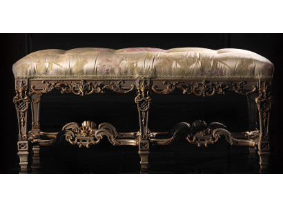 Round upholstered pouf stool seating stool bathroom stool ottoman