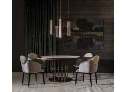 Round Italian Baroque table