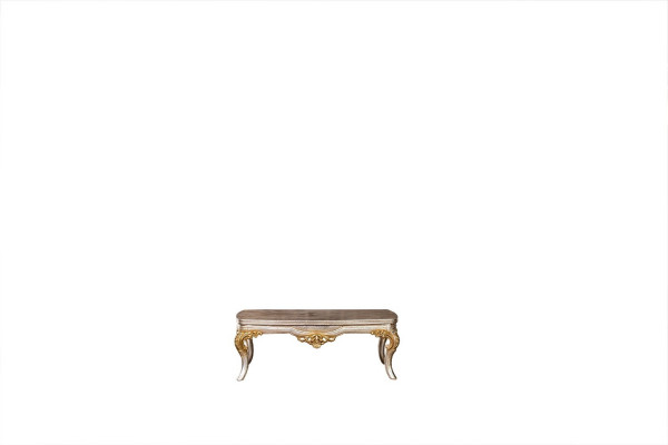 Classic baroque wooden coffee table - Classic furniture for the living room