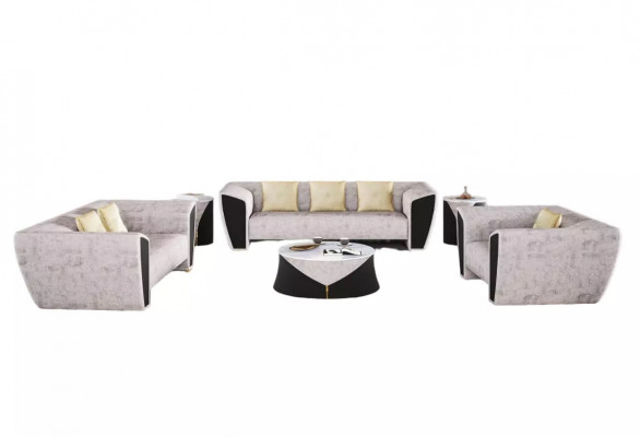Modern Sofa Set 3+2+1 Seater Luxury Couches Armchair Living Room Furniture
