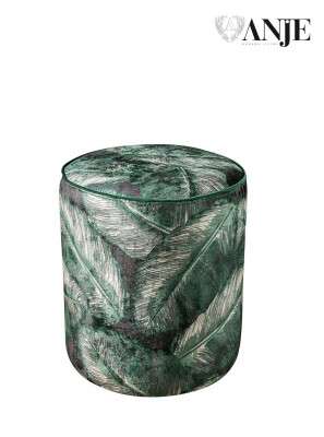 Black 3-seater sofa of modern design for the living room