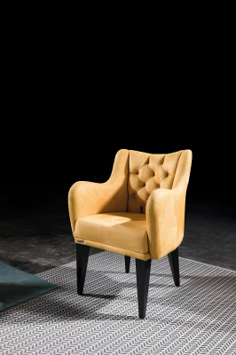 Luxury orange living room table, individual table, TV table, new reading table