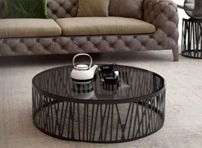 Modern design glass coffee table set for the living room