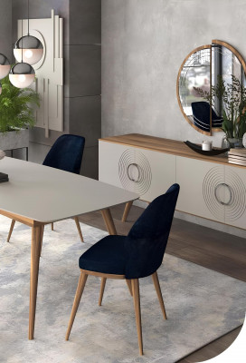Modern 6-piece dining furniture