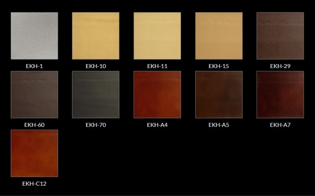 Modern fabric and wood bed frame