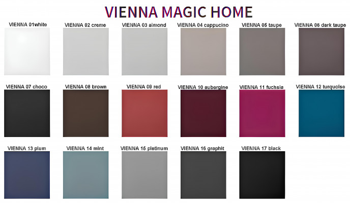 Modern fabric and wood bed frame