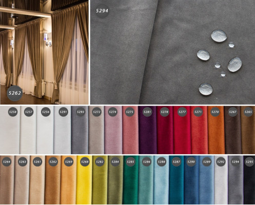 Modern fabric and wood bed frame