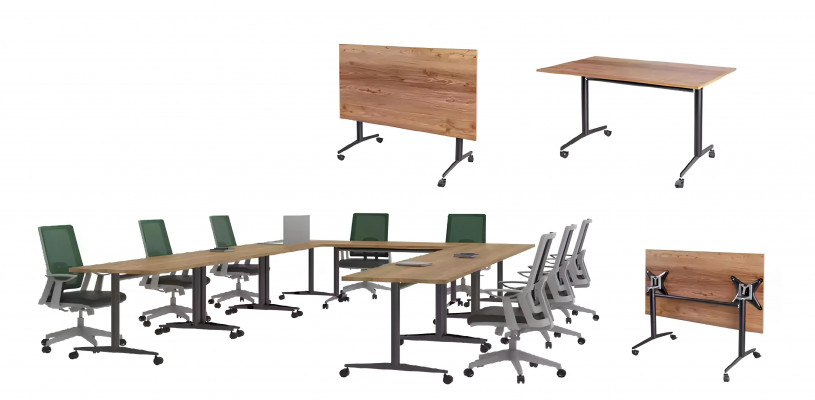 Modern conference table with office design
