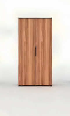 Luxury table with wheels and wooden doors