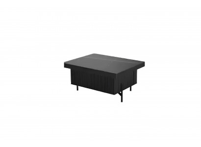 Designer office set, table, cabinet, black office