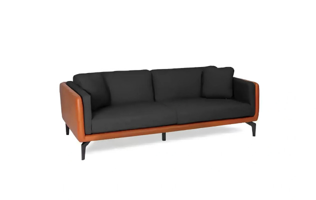 Designer sofa for 3 people made of new material