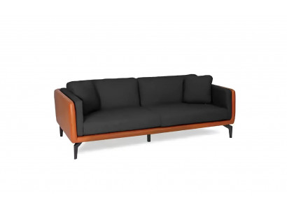 Designer sofa for 3 people made of new material