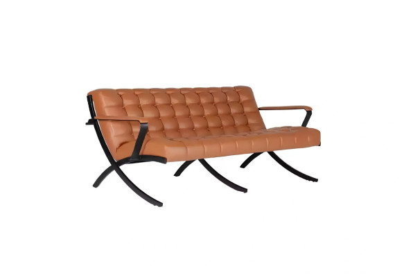 Modern Chesterfield sofa for 3 people
