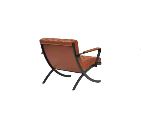 Luxury office chair with modern brown upholstery JV Mobili