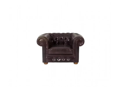 Elegant wooden chair with fabric finish