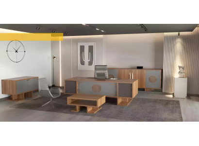 Modern corner desk, designer furniture