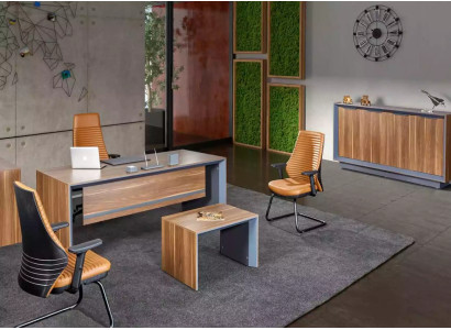 Modern and luxurious writing desk