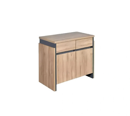 New wooden wardrobe
