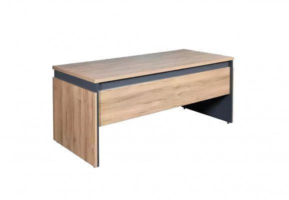 Set of solid wood writing desks in four parts
