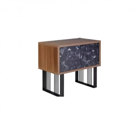 Set of modern office furniture and cabinets